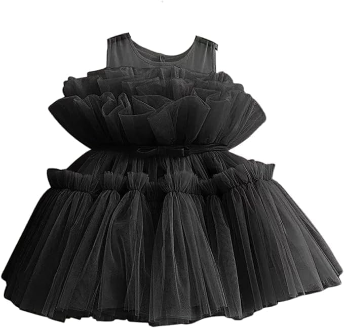 Girl Tulle Birthday Party Dress for Toddler Girls - G0040