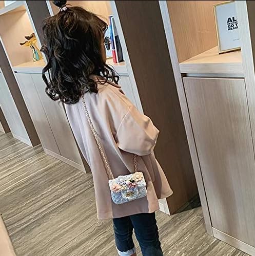 Girl's Flower Mini Handbags Small Crossbody Bag