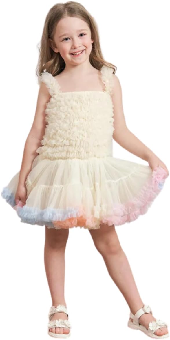 Tulle tutu skirt summer dress for girls - G0132