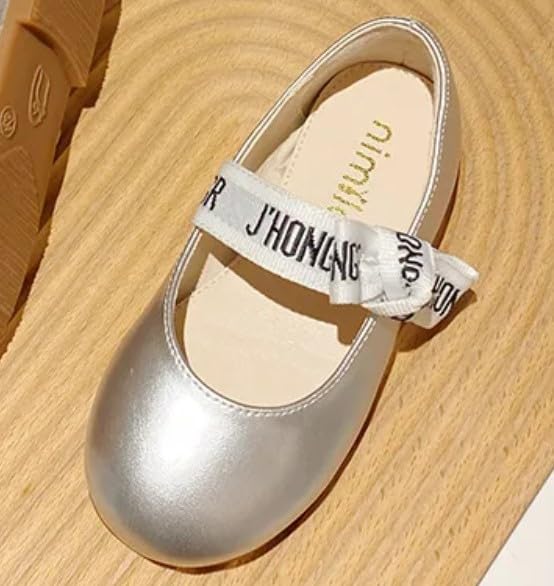 Ballerina Flats for Girls Casual Shoes Wedding Back to School - S0012