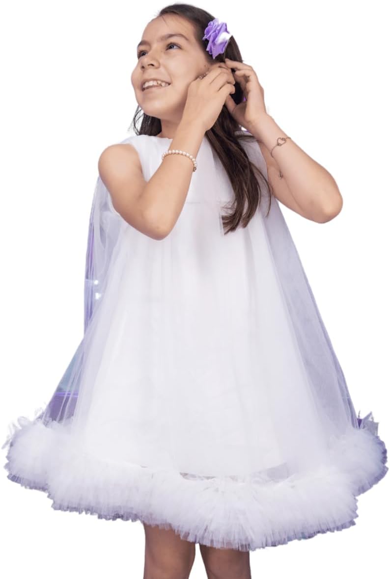 Short Puffy Tulle Dress Girl - G0116