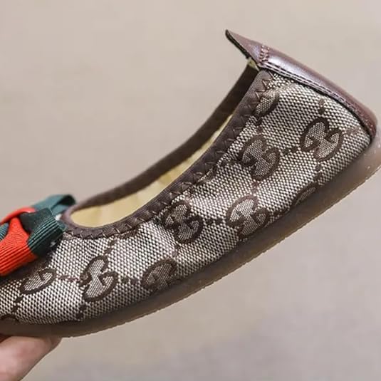 Girls Princess Shoes Flat Ballerinas Soft Sole Party Dance - S0042