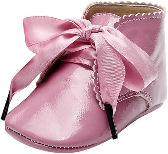 Baby Girls First Walker Shoes Lace Up Winter Fall - S0010