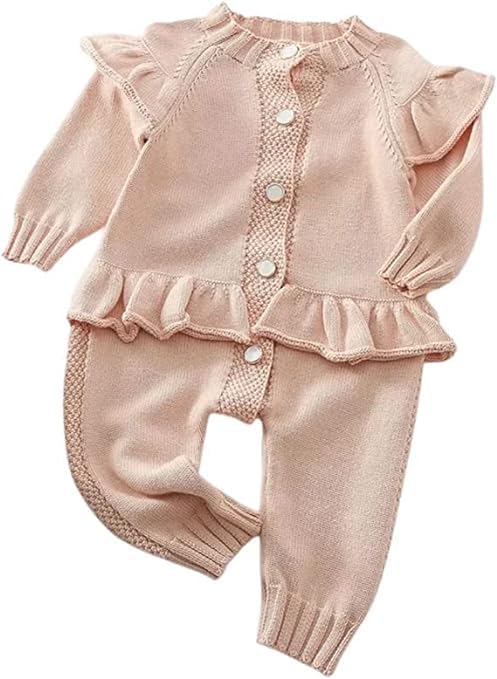 Unisex newborn long sleeve wool romper winter clothes - G0135