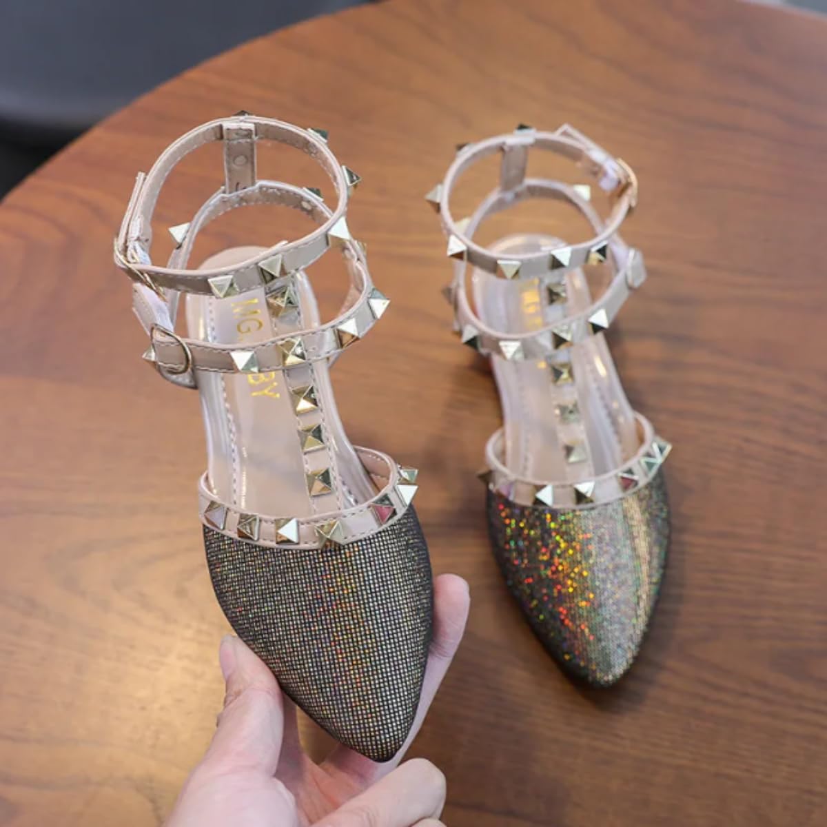 Spring Summer Shoes for Girls Mary Jane Style Ankle Strap - S0064