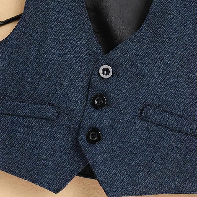 Baby and Toddler Boy Jumpsuit + Beret Hat + Suspenders & Bow Tie - B0001