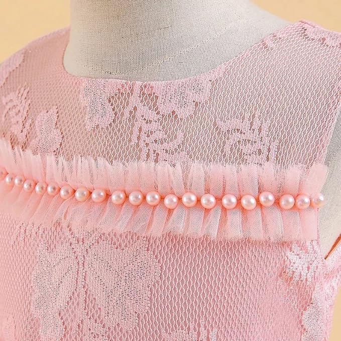 Girl Dresses Wedding Bridesmaid Chiffon Floral Maxi Princess Pageant - G0037