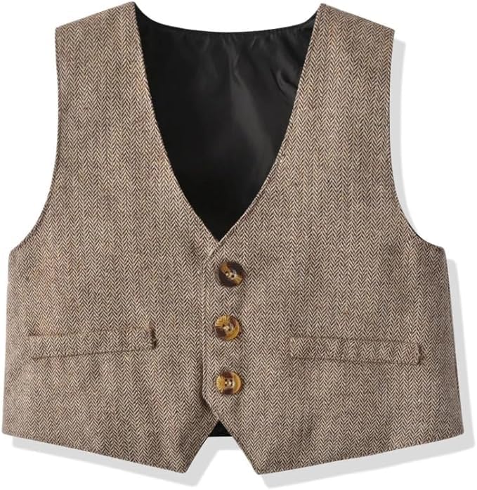 Baby and Toddler Boy Jumpsuit + Beret Hat + Suspenders & Bow Tie - B0001