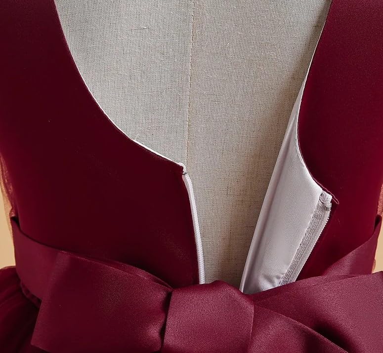 Elegant Long Tulle Dress with Layered Skirt for Special Occasions - G0027