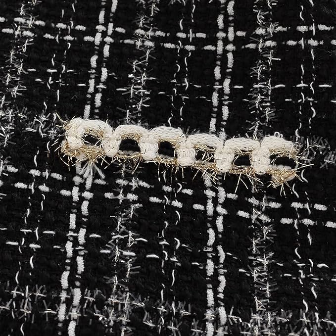 Toddler's Plaid Dress Long Sleeves White T-Shirt Pearls Buttom - G0125