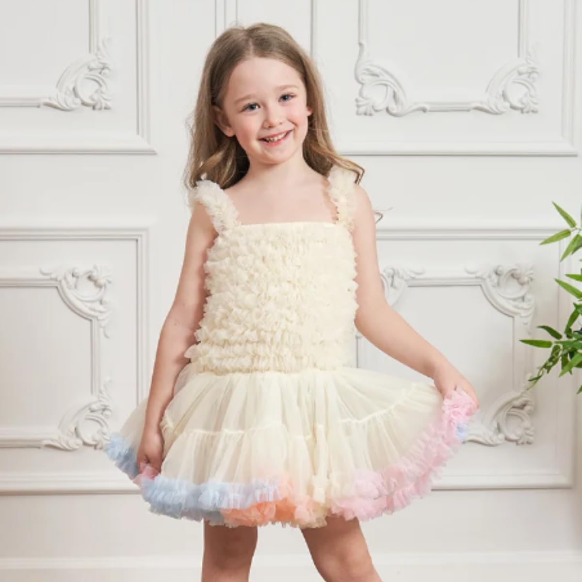Tulle tutu skirt summer dress for girls - G0132