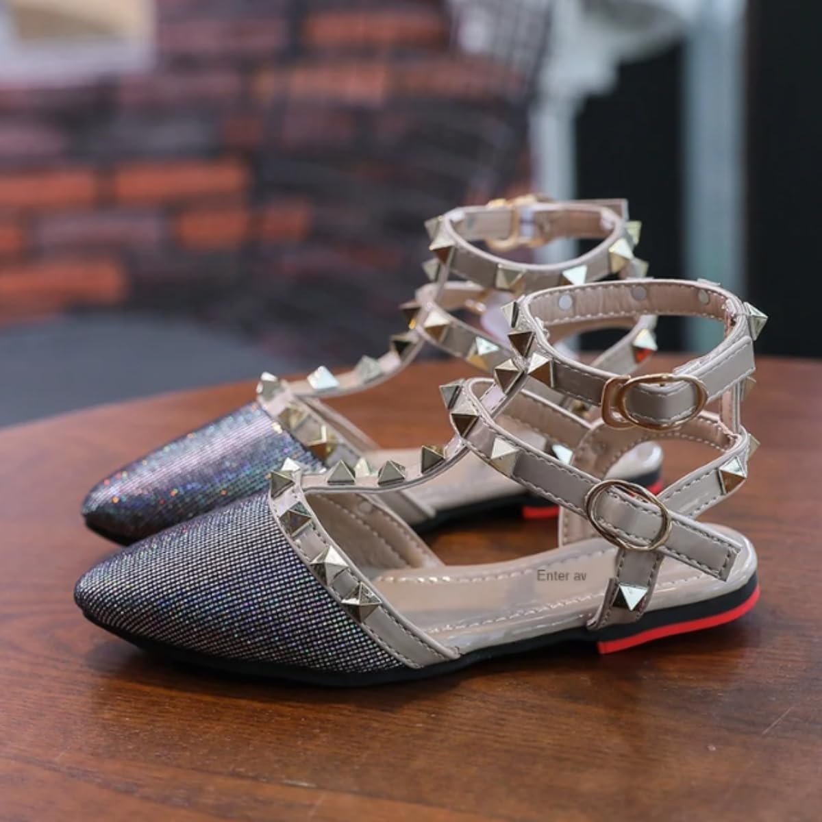 Spring Summer Shoes for Girls Mary Jane Style Ankle Strap - S0064