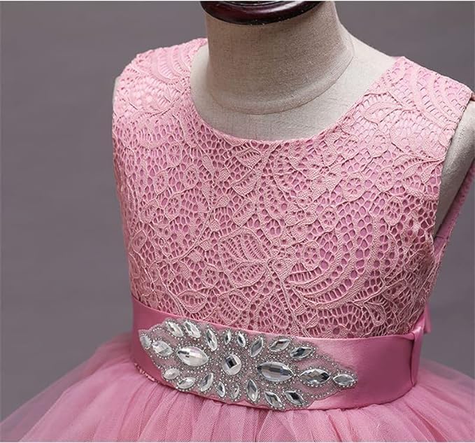 Princess Dress in Layered Tulle and lace for Special Occasions