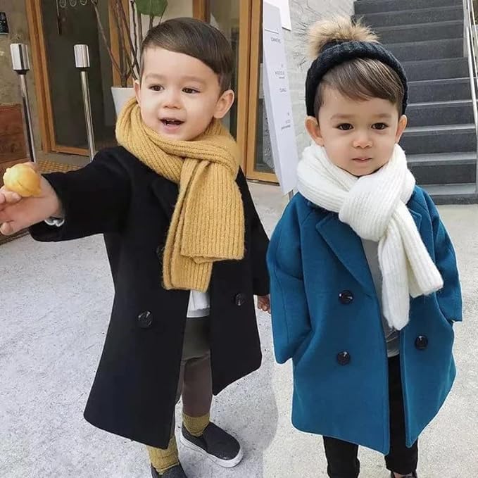Boys' Winter Wool Coat - B0025