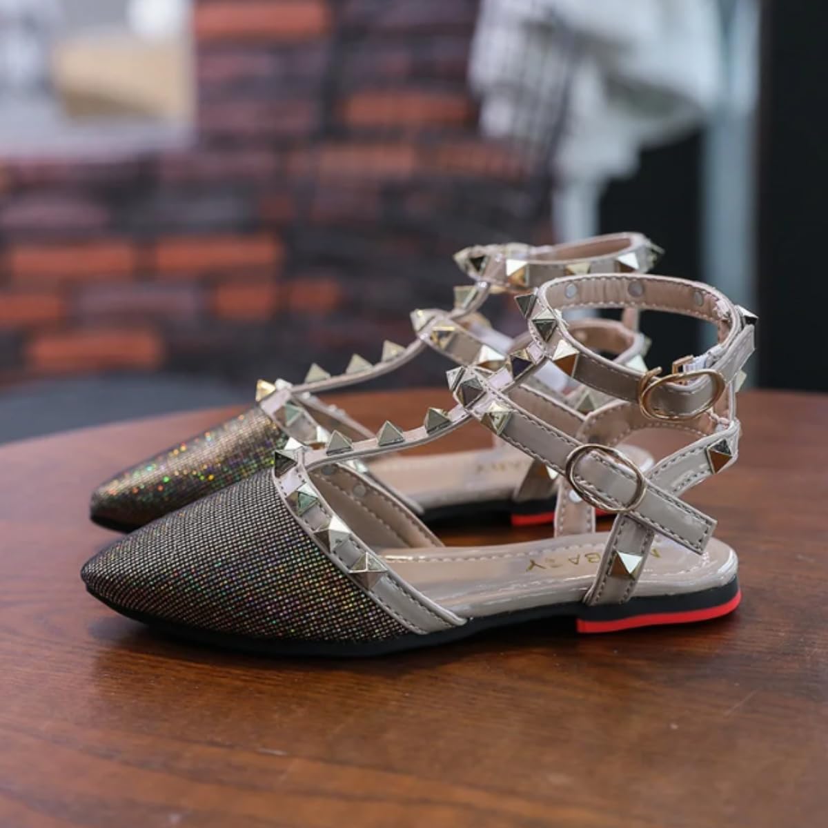 Spring Summer Shoes for Girls Mary Jane Style Ankle Strap - S0064