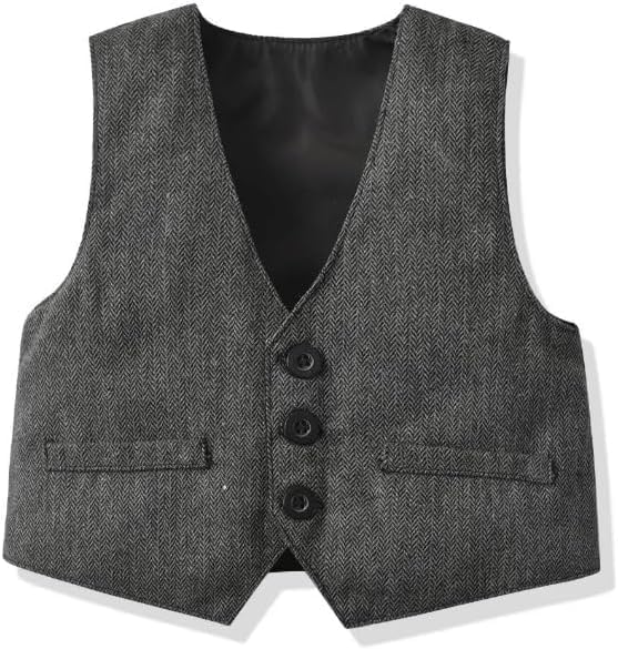 Baby and Toddler Boy Jumpsuit + Beret Hat + Suspenders & Bow Tie - B0001