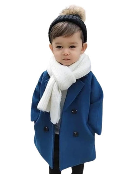 Boys' Winter Wool Coat - B0025