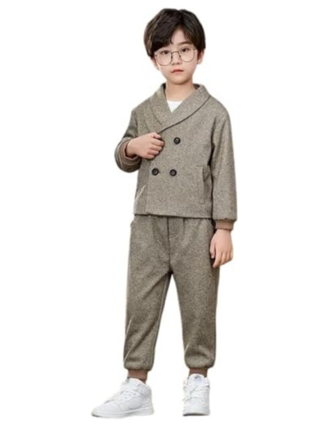 Boys Suits Wedding Outfits Blazer and Pants Set - B0016