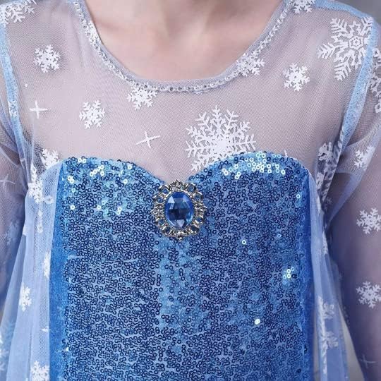 Frozen Elsa Costume for Girls Sequin Princess Dress