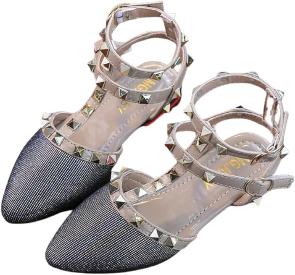 Spring Summer Shoes for Girls Mary Jane Style Ankle Strap - S0064