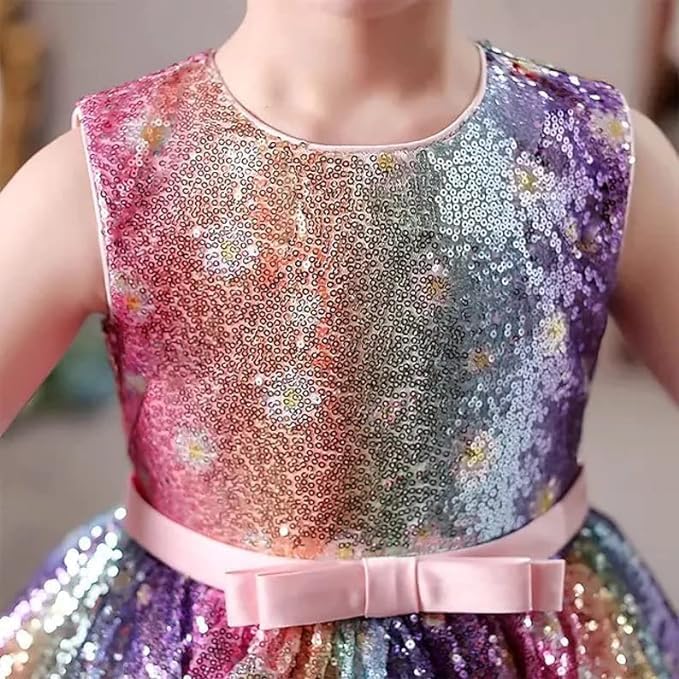 Bright colourful princess dresses for girls