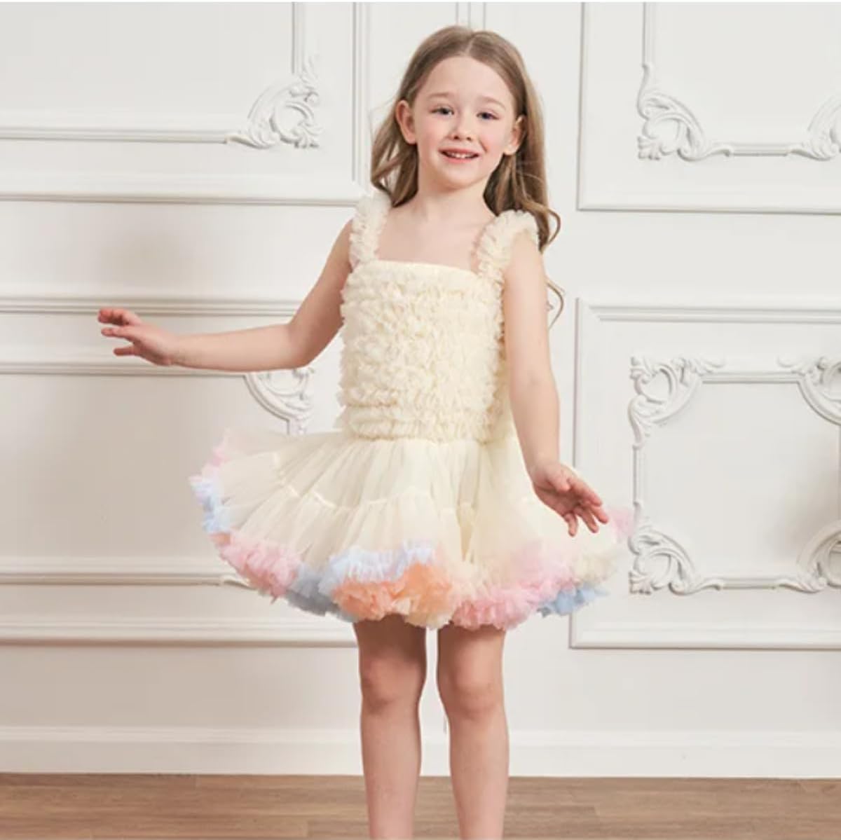 Tulle tutu skirt summer dress for girls - G0132