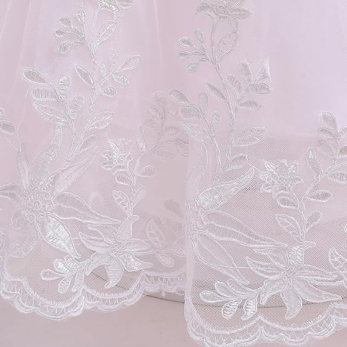 Beautiful Gown Princess Dress with Long Skirt and Train - G0013