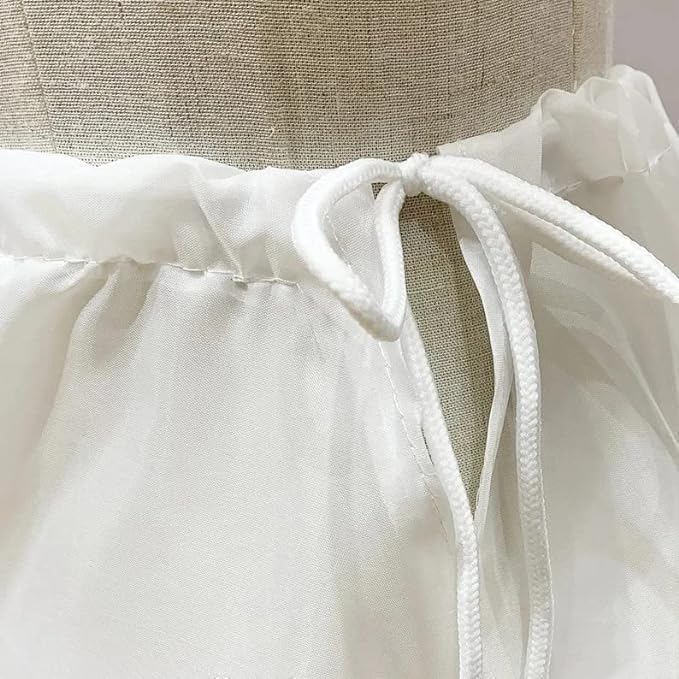 Crinoline petticoat underskirt for girls' long dresses