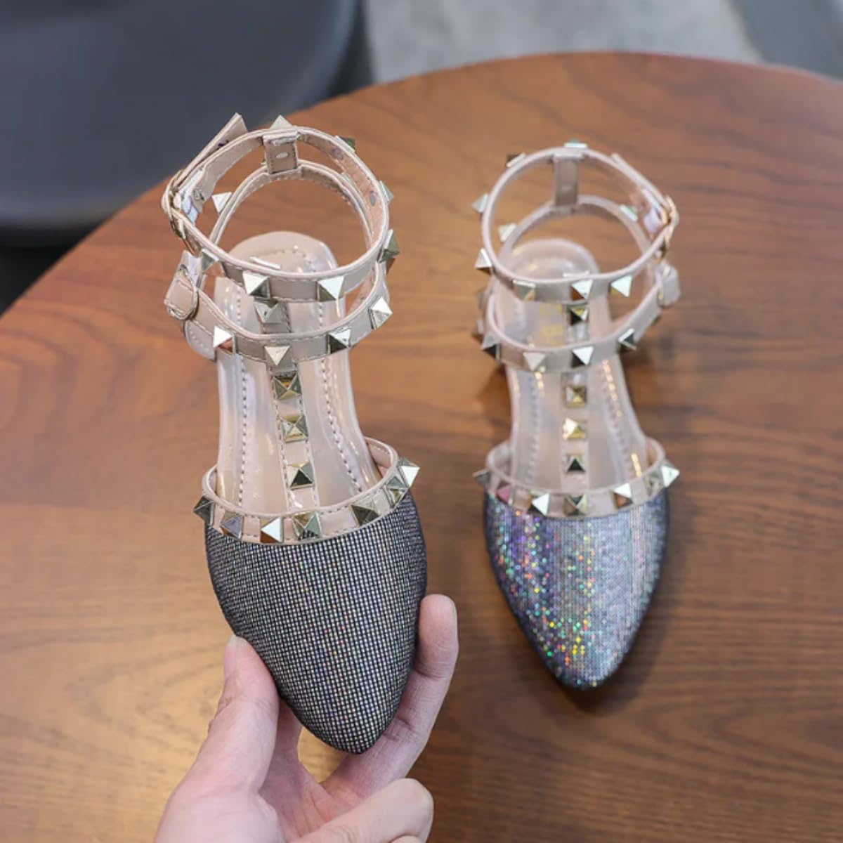 Spring Summer Shoes for Girls Mary Jane Style Ankle Strap - S0064