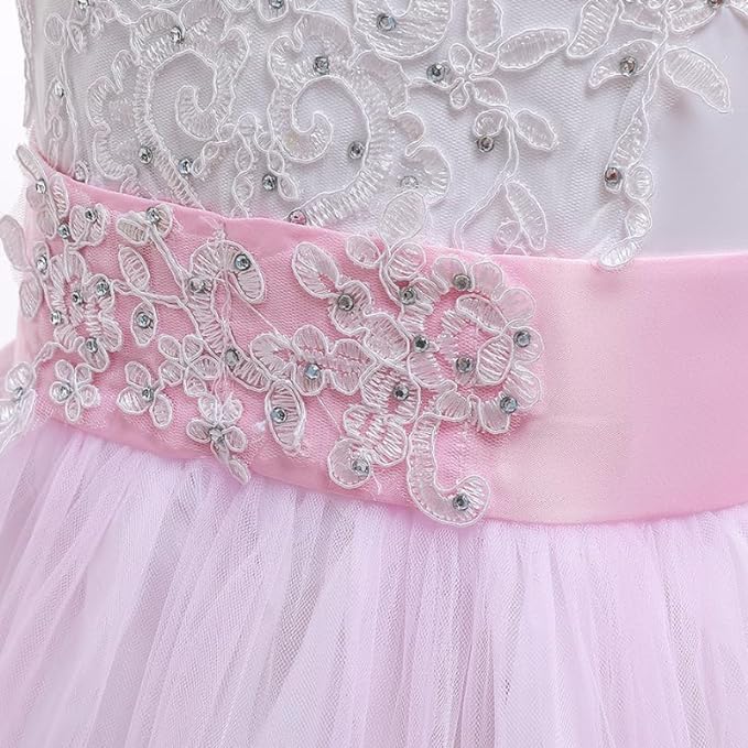 Beautiful Gown Princess Dress with Long Skirt and Train - G0013