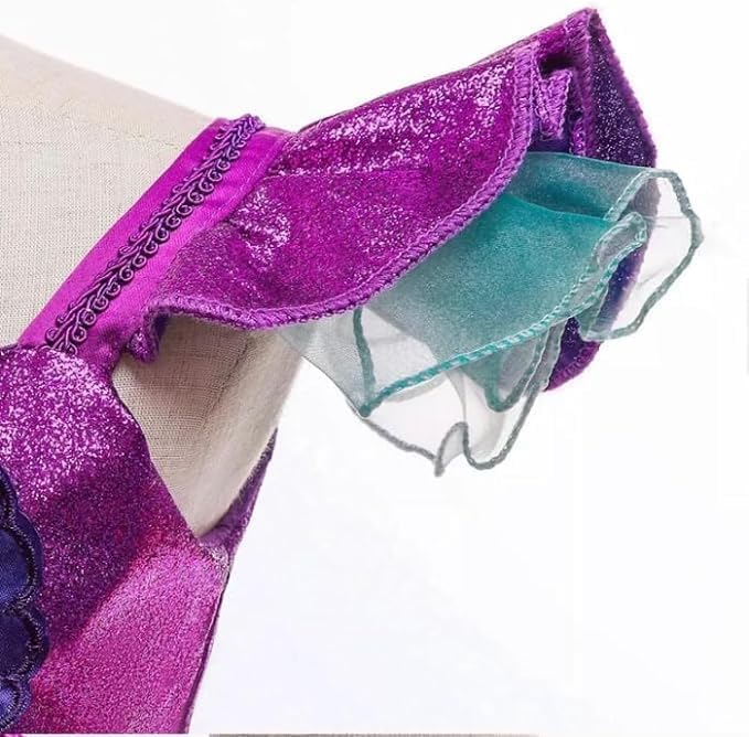 Little Mermaid Princess Costume for Little Girls