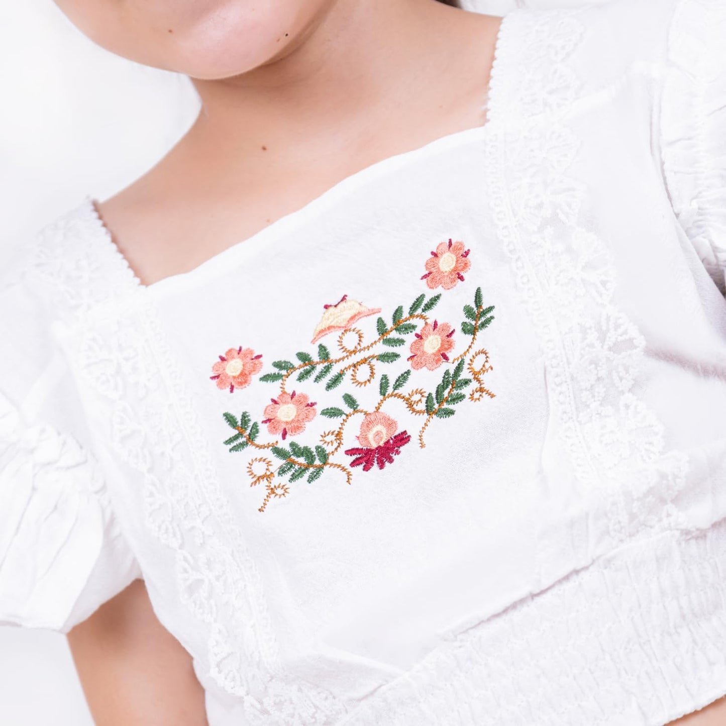embroidered blouse