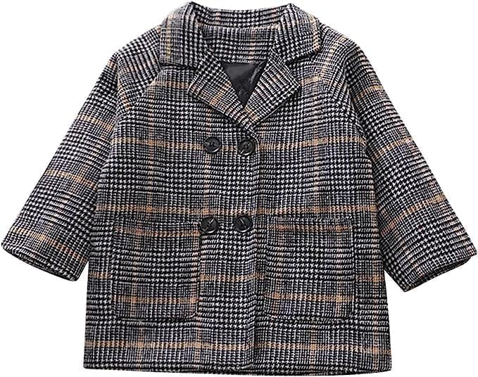 Boys' Winter Wool Coat - B0025
