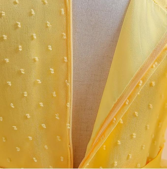 Princess Dress Long Sleeve Puffed Shoulders for Girls - G0098