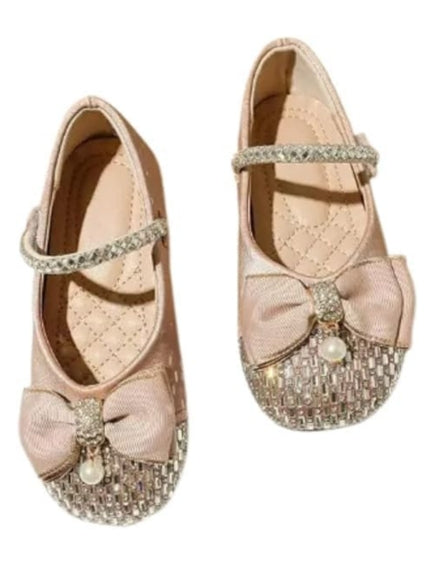 Toddler Mary Jane Shoes for Girls Wedding Birthday - S0066