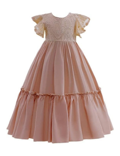 Boho Maxi Dress Dress for Girls A-line - Spring Dresses - G0020