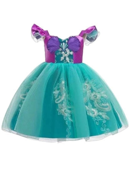 Little Mermaid Princess Costume for Little Girls