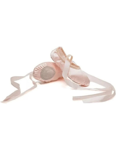 Girls Ballet Shoes Stretch Canvas Split Sole - S0032