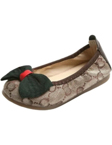 Girls Princess Shoes Flat Ballerinas Soft Sole Party Dance - S0042