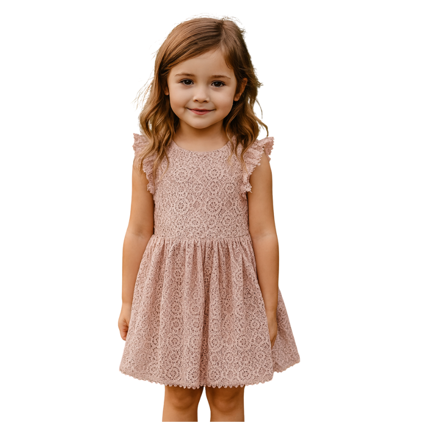 Girls' lace Dress for Birthdays and Sunny Days - G0068