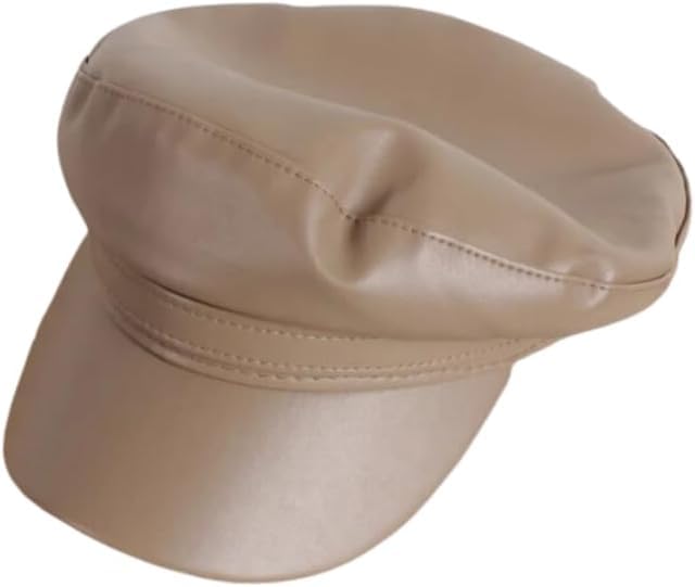 PU Leather Greek Fisherman Cap Hat for Little Girls