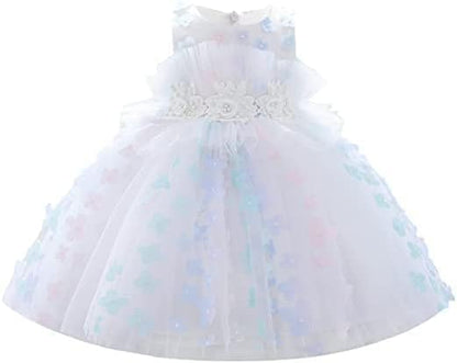 Tulle and Floral Wedding and Party Dresses for Girls