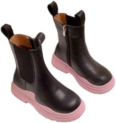 Girl's Thick-soled platform boots Chelsea Boots Casual Style - S0029