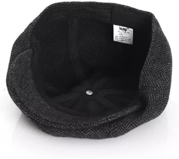 Boys' Classic Tweed Newsboy Cap