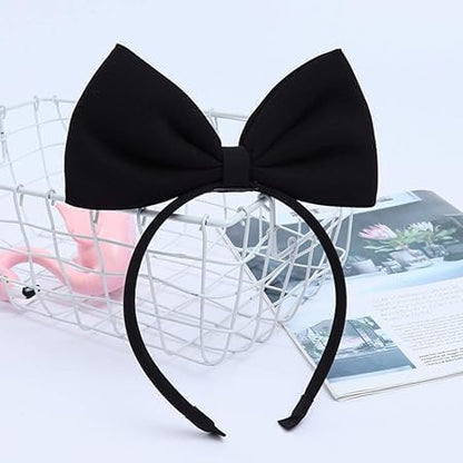 Lace bow headband for girls