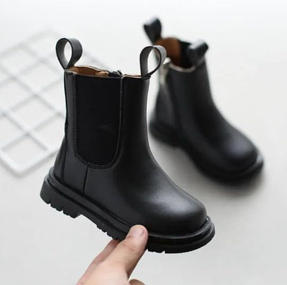 Girl's Thick-soled platform boots Chelsea Boots Casual Style - S0029