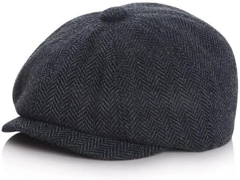 Boys' Classic Tweed Newsboy Cap