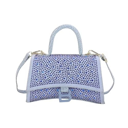 Girls' Glittering Handbag with Rhinestones