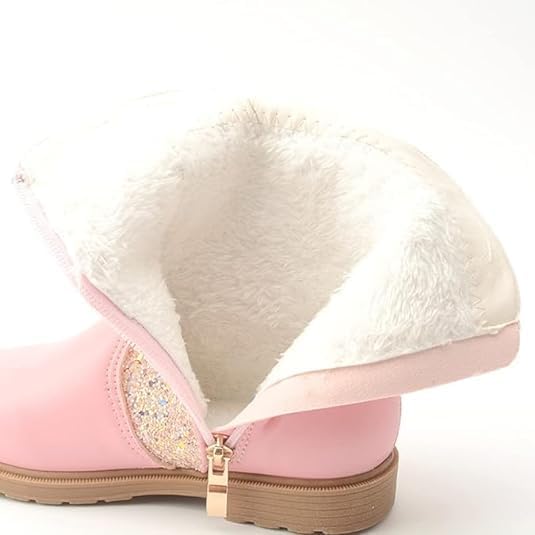 Mid-calf winter princess boots for girls - S0057