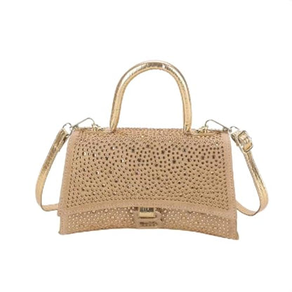 Girls' Glittering Handbag with Rhinestones